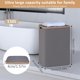 thumbnail image 2 of Canasto para Ropa iEGrow de 150 L Plegable con Tapa Gris, 2 of 3