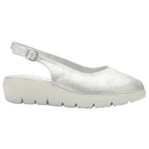 Zapato De Mujer Plateado Casual Chalada Marfak-1