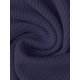 thumbnail image 5 of INSPIRE CHIC Conjunto de Pijama para Mujer de Punto Acanalado Cami Sin Mangas con Cuello Cuadrado y Pantalones Cortos con Abertura Ropa de Dormir Conjuntos de Salón XL Azul Marino, 5 of 6