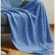 thumbnail image 2 of Manta Tejida King Azul, 2 of 2