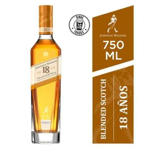 Whisky Johnnie Walker 18 Años 40° 750Cc