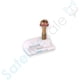 thumbnail image 1 of SatelliteSale - Clips de tornillo dobles siameses blancos para gestión de cables de televisión, internet, teléfono y cable Ethernet (100 unidades), 1 of 2