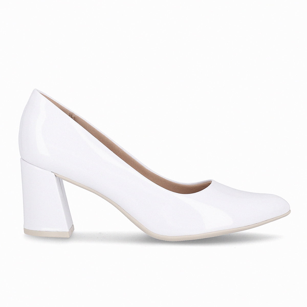 Zapato Mujer Blanco/charol Luiza Piccadilly