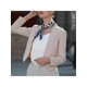 thumbnail image 2 of INSPIRA CHIC 2Pcs 50cm Mujer Animal Leopardo Estampado Floral Cuadrado Pañuelo Cuello Cebra Negra&Cebra Negra, 2 of 7