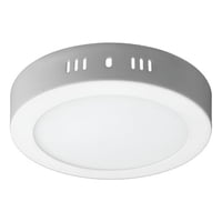 Teimporta - Panel Led Foco Plafón Sobrepuesto Redondo 12W 16Cm Cálida Blanco