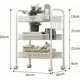 thumbnail image 4 of Carrito Organizador 3 Niveles Metalico Con Ruedas Modelo Frutero Multiusos, 4 of 4