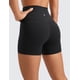 thumbnail image 2 of Shorts CRZ YOGA Butterluxe Cintura Alta 10 cm Negro Talle S, 2 of 5