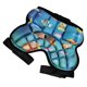 thumbnail image 5 of Pantalones cortos acolchados 3D con protección para la cadera Boy Girl Butt EVA Pantalones cortos acolchados Azul, 5 of 5