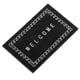 thumbnail image 4 of Mini alfombra de bienvenida para el piso con tapete para accesorios de casa de mu?ecas a escala 1/12, negro, 4 of 4
