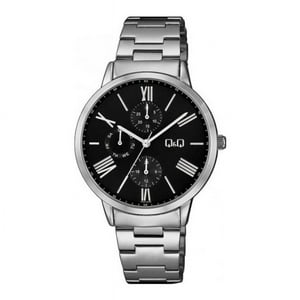 Reloj Analogo Plateado Q&Q Aa37J208Y