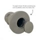 thumbnail image 4 of Hidrante de silicona para aprender a ir al baño, para perros machos, ladra al orinal, 4 of 9