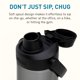 thumbnail image 5 of Botella de Agua CamelBak Thrive Chug Tritan Renew 750 ml Carbón, 5 of 8