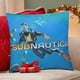 thumbnail image 4 of Subnautica Fundas de almohada de terciopelo con tema, regalos de funda de almohada, decoración para el hogar, cojín de lanzar, regalo de cumpleaños para fans y parejas.40*40cm., 4 of 6