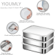 thumbnail image 4 of Xiao Hua Contenedor de Almacenamiento de Alimentos de Acero Inoxidable, Caja bento para Almacenamiento de Alimentos, Tapa de Silicona a Prueba de Fugas, Lavable en Lavavajillas, 3 Piezas, Tamaño, 4 of 4