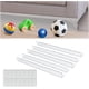 thumbnail image 1 of 5 piezas bloqueador de juguetes debajo del sofá, 16 * 1.6 * 1.6 pulgadas bloqueador debajo de la cama para mascotas, tablero de bloqueo transparente ajustable debajo de los muebles, deflector de plást, 1 of 7