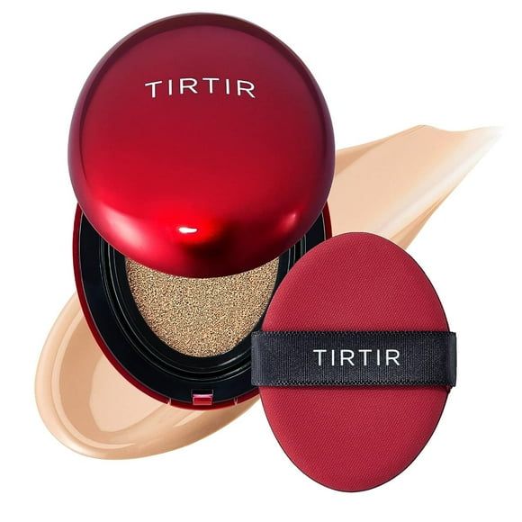 Mascarilla Tirtir de Cushion Foundation, color rojo 23N, 18,7 ml