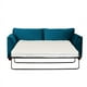 thumbnail image 2 of Sofa Cama Milan 2Pl Con Resortes Pocket Tela Velvet Azul Petroleo, 2 of 5