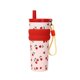 thumbnail image 3 of Botella De Agua De Acero Inoxidable Aislada Con Dise?o De Dibujos Animados, 680 Ml, Color Rojo, Para Regalo, 3 of 5