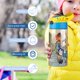 thumbnail image 5 of Botella de Agua Deportiva Infantil Desmarcar Azul 12 Oz, 5 of 6