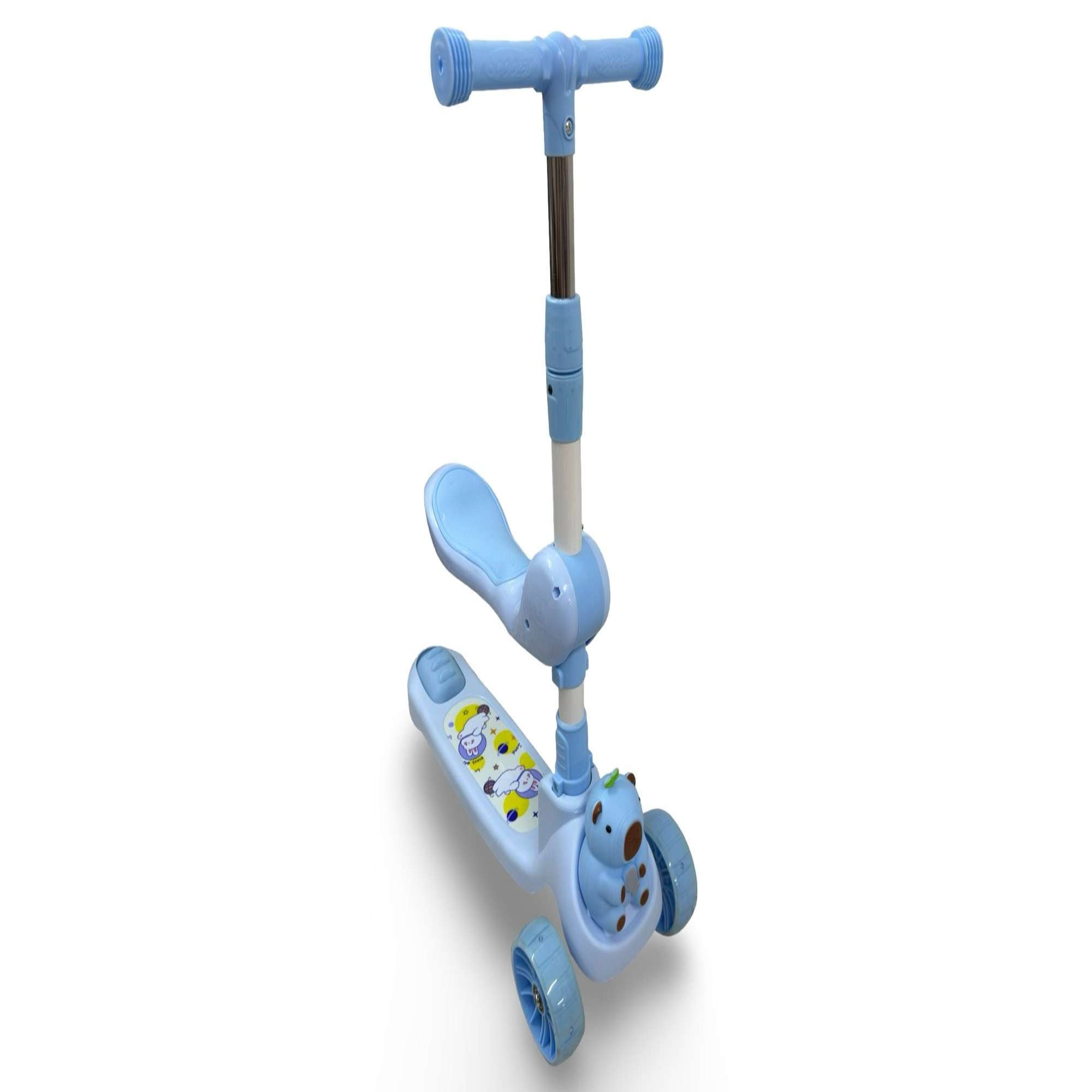 Baby Word - Scooter Para Niños Con Diseño De Capibara Azul