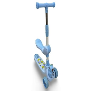 Baby Word - Scooter Para Niños Con Diseño De Capibara Azul