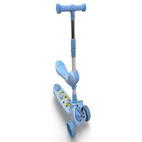 Baby Word - Scooter Para Niños Con Diseño De Capibara Azul