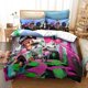 thumbnail image 1 of Popular Splatoon 2 Game Printed Bedding Set 3d Cartoon Duvet Cover Set Pillow Case Twin Full Queen King Size Bed Linen Bed Set Bed Sheets, 1 of 5