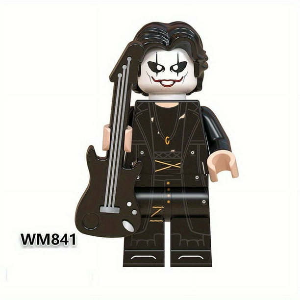 1pc Horror Movie Character Assemble Building Blocks, Ornaments, Mini Action Dolls, Good Educational Toys For Children, Halloween Decor, Christmas Gift