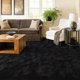 thumbnail image 4 of ALFOMBRA simpWalnut 280x350 cm Negra de Pelo Largo Antideslizante, 4 of 8
