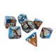 thumbnail image 3 of Dados Acrílicos D20 D10 D4 Juego De Dados Juego De Mesa Marrón, 3 of 5