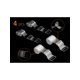 thumbnail image 2 of INSPIRE CHIC Tirantes de Sujetador Invisibles Ajustables con Hebilla de Metal Transparente Escarchada para Mujeres Fregar 2+Claro, 2 of 5