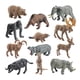 thumbnail image 4 of Juego De 12 Mini Figuras De Animales Salvajes Para Festivales, Suministros Para Fiestas, Estilo B, 4 of 5