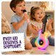 thumbnail image 2 of Máquina de karaoke Dan&Darci con micrófonos inalámbricos y luces, 2 of 8