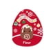 thumbnail image 2 of Peluche Squishmallows 20 cm Fleur, el Tronco de Navidad con Acebo, 2 of 9