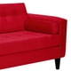 thumbnail image 4 of Sofa Retro 2c Felpa 00 Rojo, 4 of 6