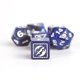thumbnail image 2 of Set de dados D&D Adventure Fighter Class Blue con 2024 iconos, 2 of 3