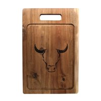 Tabla Cortar Acacia De 33X20X1Cm Mango Parrilla Wayu