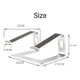 thumbnail image 2 of Soporte Base Aluminio para Mac Macbook Notebook 10 - 17, 2 of 3