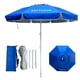thumbnail image 1 of Sombrilla de playa LOTTAFUN 183 cm UV50+ resistente al viento, 1 of 6