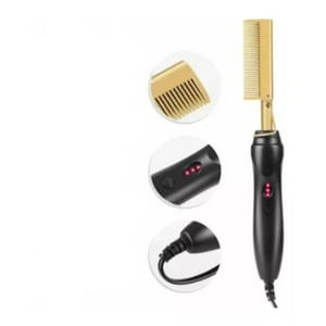 Citohome - Peine Cepillo Alisador Profesional Gold Ceramic Unisex