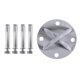 thumbnail image 2 of Tornillos De Montaje Para Silla De Hamaca Con Ancla De Gancho De Techo Colgante De Alta Resistencia Hardware, 2 of 5