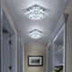 thumbnail image 1 of Lámpara de techo FRIXCHUR Crystal Square Candelabro LED 25W, 1 of 3