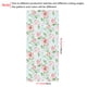 thumbnail image 3 of 1 Roll Pink Flowers And Leaves Pastoral Rustic Removable Wallpaper Waterproof Peel And Stick Wallpaper Refrigerator Speaker Dryer Cabinet Oven Appliance Furniture Renovation Room Kitchen Background W, 3 of 3