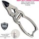 thumbnail image 2 of Cortauñas Krisp Beauty Professional de acero inoxidable, 2 of 6