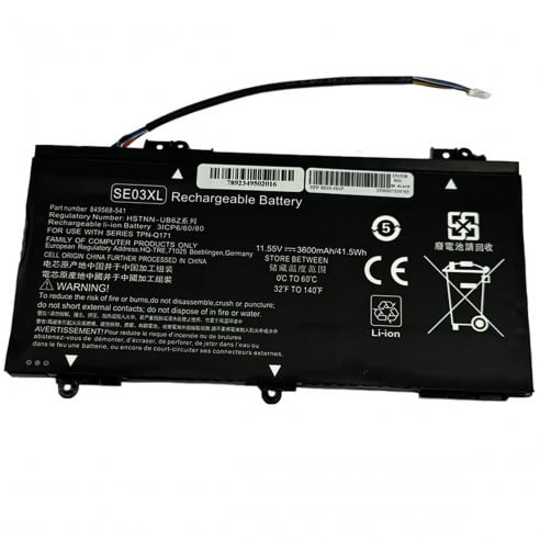 Bateria Tecbattery Pro para HP SE03XL 3600mAh 11.55V