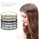 thumbnail image 3 of diademas elásticas con diamantes de imitación, diadema elástica con cuentas de cristal, diadema con cuentas de diamantes de imitación para mujeres y niñas, conjunto de accesorios para el cabello con j, 3 of 7