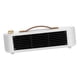 thumbnail image 3 of Calentador eléctrico pequeño para interiores, 800W, 110V, enchufe estándar de EE. UU., protección contra sobrecalentamiento, calentamiento rápido comp Blanco, 3 of 5