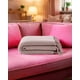 thumbnail image 4 of Manta Con Flecos De Soga Trenzados Chenille Color Rosa, 4 of 4