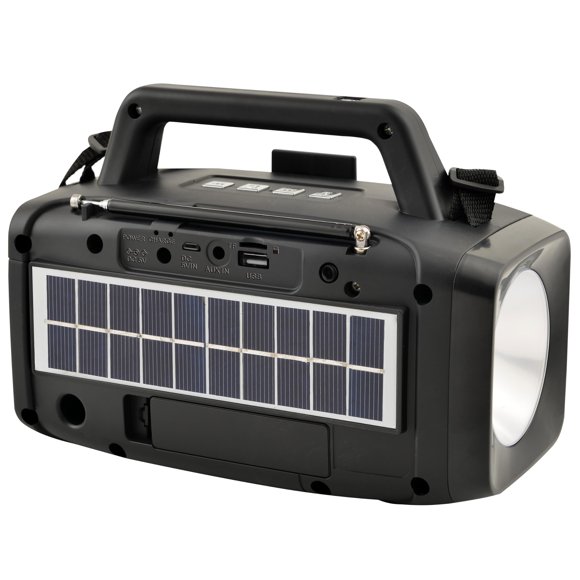 Altavoz Supersonic SC-1074ER Solar FM con Linterna LED