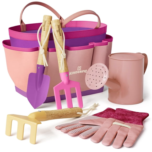 Set De Jardinería Para Niños Con Bolsa Y Herramientas